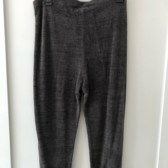 Barefoot Dreams Gray Charcoal Seamed Legging Pants L - Picture 12 of 12